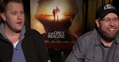 Jon and Andy Erwin | I CAN ONLY IMAGINE Press Junket